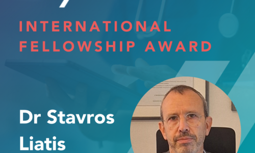 SCOPE International Fellowship awarded to Dr Stavros Liatis
